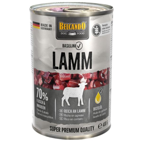 Корм для собак влажный Belcando Baseline Lamb 512405 0.4 кг/ Ягненок photo 1 Корм для собак влажный Belcando Baseline Lamb 512405 0.4 кг/ Ягненок photo 1