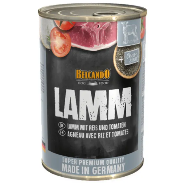 Корм для собак влажный Belcando Lamb 511525 0.3 кг/ Ягненок, рис photo 1 Корм для собак влажный Belcando Lamb 511525 0.3 кг/ Ягненок, рис photo 1