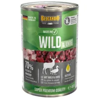 Hrană pentru câini umedă Belcando Venison 512445 0.4 kg/ Căprioară, rață