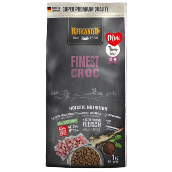 Hrană pentru câini uscată Belcando Finest Croc 558005 1 kg/ Găină photo 1 Hrană pentru câini uscată Belcando Finest Croc 558005 1 kg/ Găină photo 1