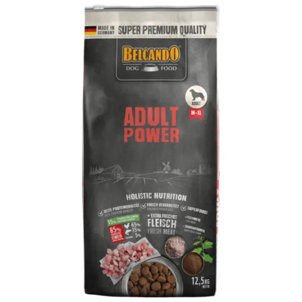 Корм для собак сухой Belcando Power 557625 12.5 кг/ Птица photo 1 Корм для собак сухой Belcando Power 557625 12.5 кг/ Птица photo 1