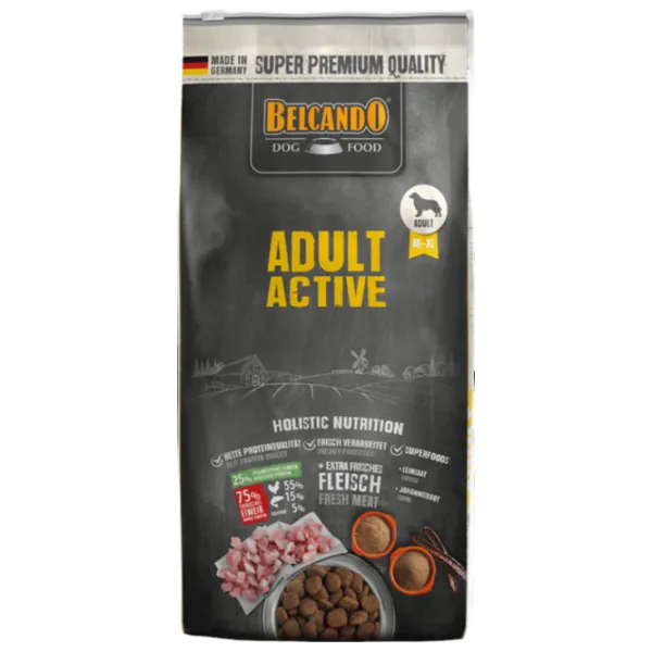 Корм для собак сухой Belcando Active 557525 22.5 кг/ Птица photo 1 Корм для собак сухой Belcando Active 557525 22.5 кг/ Птица photo 1
