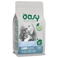 Hrană pentru câini uscată Oasy Puppy Mini 1050825001 2.5 kg/ Miel