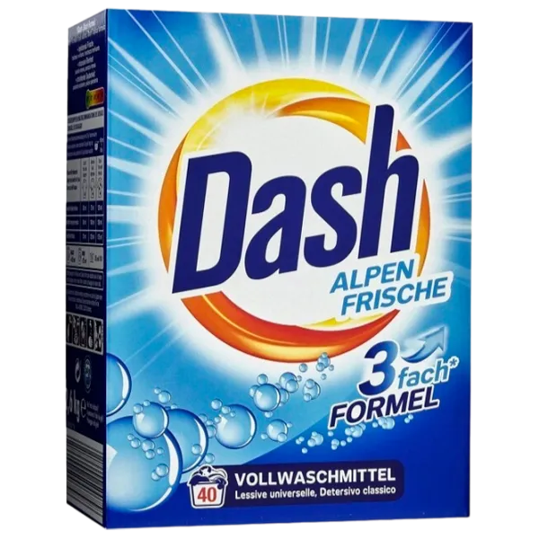 Detergent Dash Alpine freshness 2.6 kg  Număr spălări: 40 photo 1