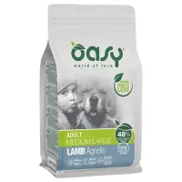 Hrană pentru câini uscată Oasy Fresh Meat 1050827001 12 kg/ Miel