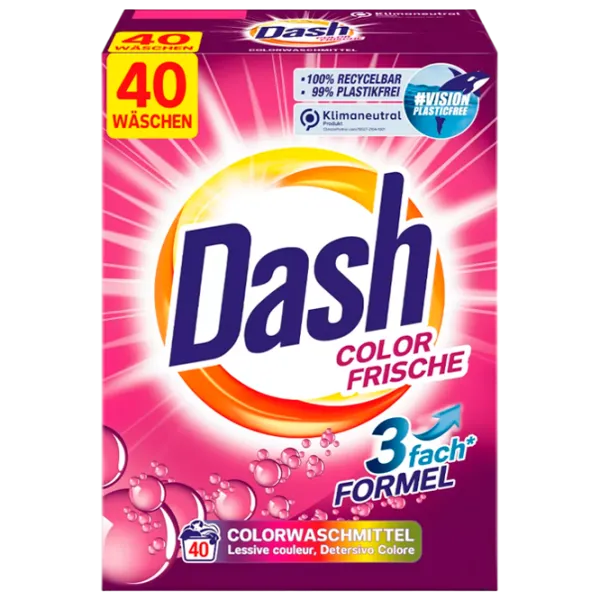 Detergent Dash Color Frische 2.6 kg  Număr spălări: 40 photo 1