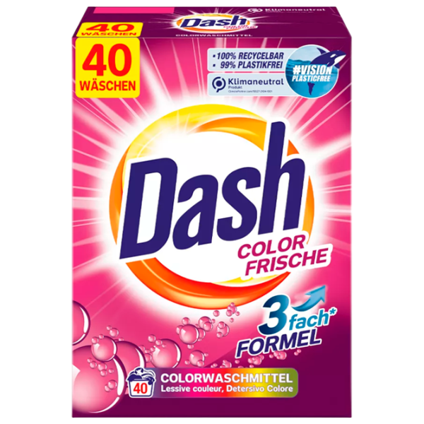 Detergent Dash Color Frische 2.6 kg  Număr spălări: 40 photo 1