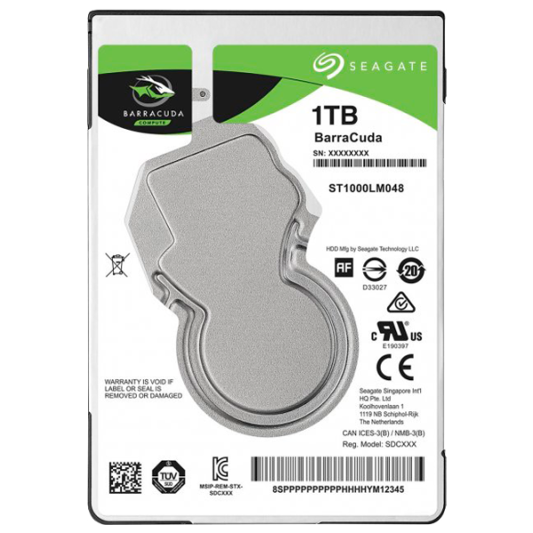 HDD Seagate ST1000LM048 1 ТБ Серебристый photo 1