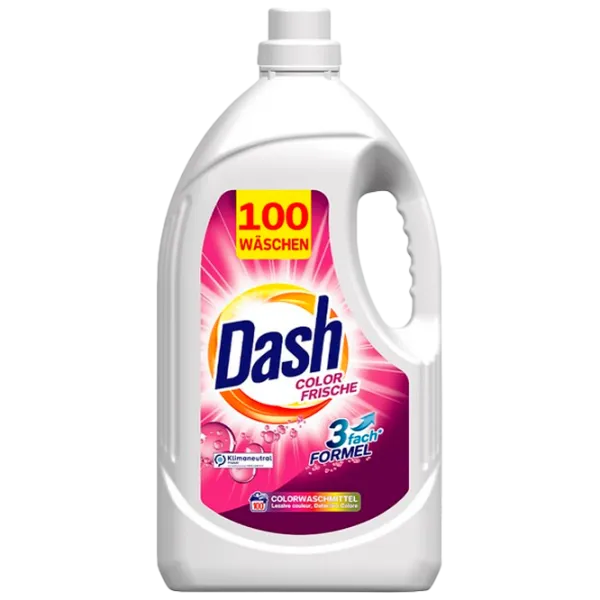 Гель для стирки Dash Color Frische 5л Количество стирок: 100 photo 1