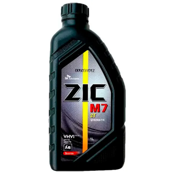 Моторное масло ZIC M7 2T 2T 1 л синтетическое photo 1