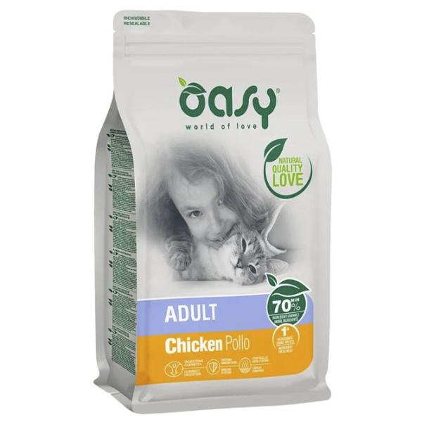 Корм для кошек сухой Oasy Chicken 1050833 1.5 кг/ Курица photo 1