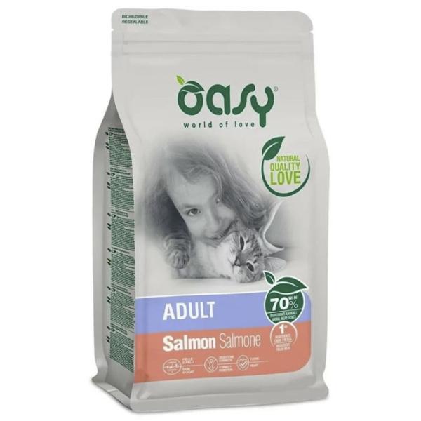 Корм для кошек сухой Oasy Salmon 1050836 7.5 кг/ Лосось photo 1