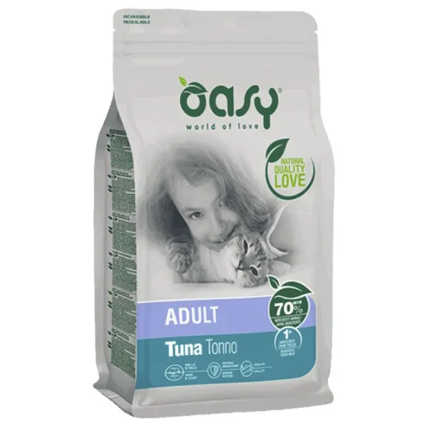 Hrană pentru pisici uscată Oasy Tuna 1050838 7.5 kg/ Ton photo 1 Hrană pentru pisici uscată Oasy Tuna 1050838 7.5 kg/ Ton photo 1