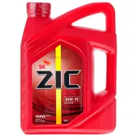 Трансмиссионное масло ZIC 80W-90 GL-5 4 л/ синтетическое/ 80W-90