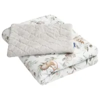 Детское постельное бельё Sensillo 42174 () Хлопок/ Белый Бежевый