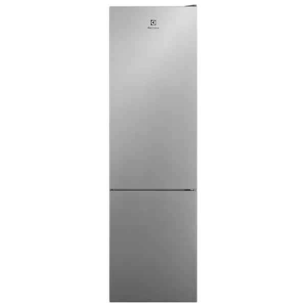 Frigider Electrolux LNT5ME36U1 cu congelator jos 367 l / 201 cm / Inox photo 1