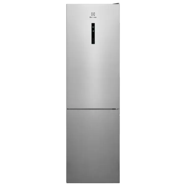 Frigider Electrolux LNT7ME36X3 cu congelator jos 367 l / 201 cm / Inox photo 1