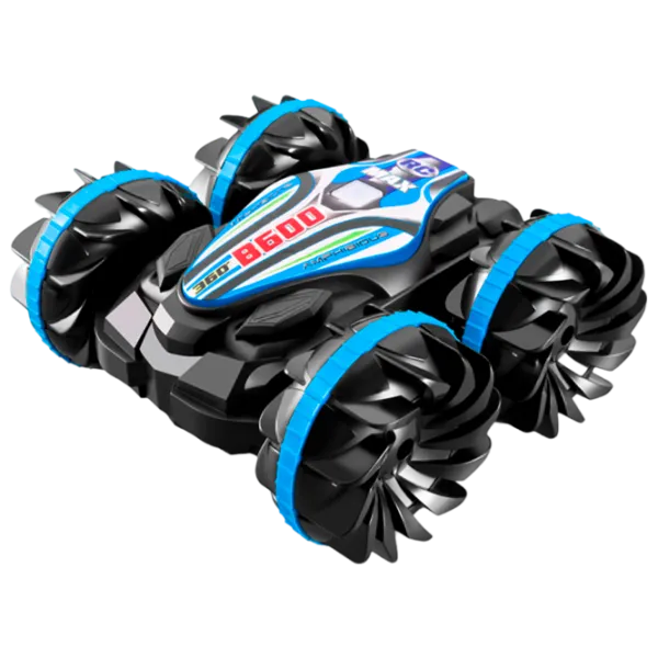 Машинка RC Amphibious Stunt Car CV-B600-2  / 2.4 ГГц / Черный Синий photo 1
