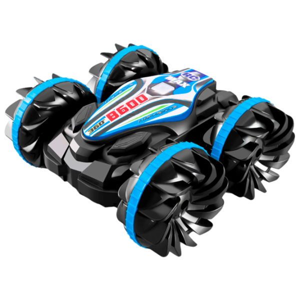 Машинка RC Amphibious Stunt Car CV-B600-2  / 2.4 ГГц / Черный Синий photo 1