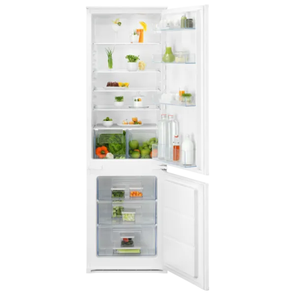 Frigider Electrolux LNS5LE18S cu congelator jos 271 l / 177.2 cm / White photo 1