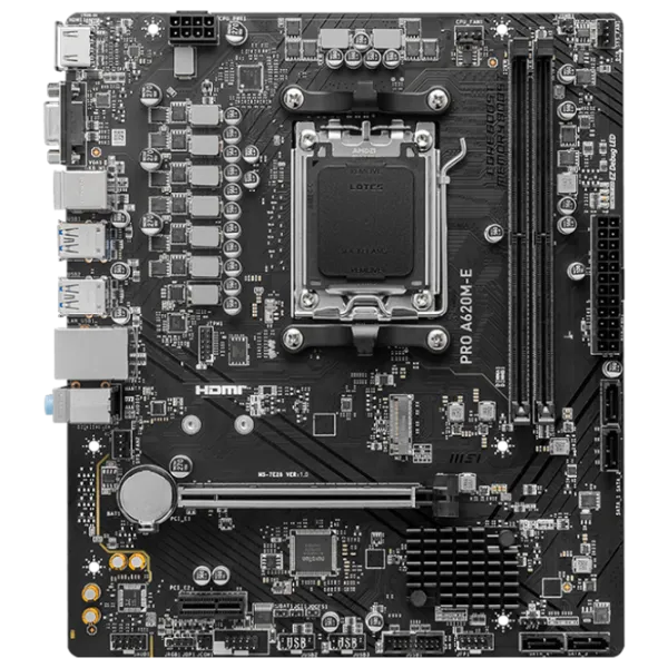 Материнская плата MSI PRO A620M-E mATX/ AMD A620M-E photo 1