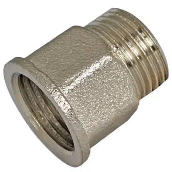 Prelungire hexagonală CherBros 22-1723 Crom photo 1