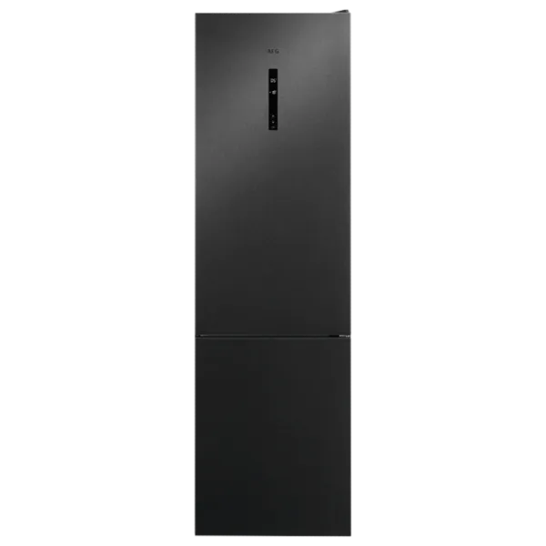 Frigider AEG RCB736E7MB cu congelator jos 367 l / 201 cm / Black photo 1