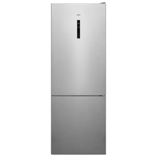 Frigider AEG RCB646E3MX cu congelator jos 481 l / 192 cm / Inox photo 1