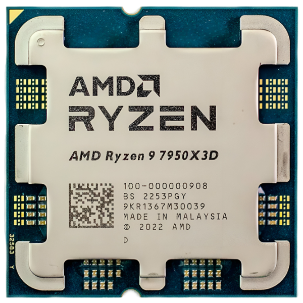 Процессор AMD Ryzen 9 7950X3D Tray AM5/ 4.20 ГГц - 5.70 ГГц photo 1