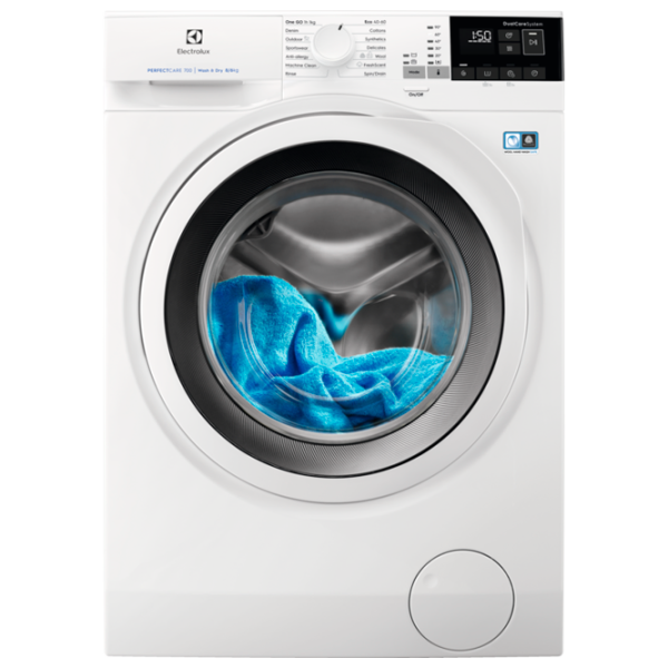 Стиральная машина с сушкой Electrolux EW7WP468W 8 кг / 1600 об/мин / Белый photo 1