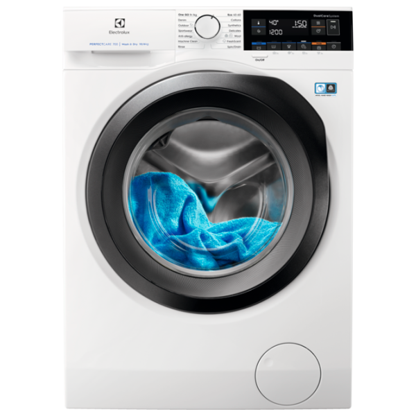 Mașină de spălat cu uscător Electrolux EW7WP361S 10 kg / 1600 rpm / White photo 1