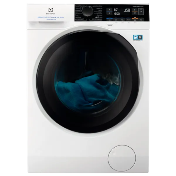 Mașină de spălat cu uscător Electrolux EW8WP261PB 10 kg / 1600 rpm / White photo 1