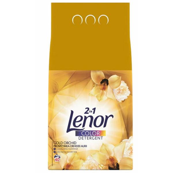 Detergent Lenor Gold Orchid 4 kg  Număr spălări: 40 photo 1 Detergent Lenor Gold Orchid 4 kg  Număr spălări: 40 photo 1