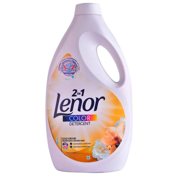 Gel de spălare Lenor Gold Orchid 2.2 kg 2.2l Număr spălări: 40 photo 1 Gel de spălare Lenor Gold Orchid 2.2 kg 2.2l Număr spălări: 40 photo 1