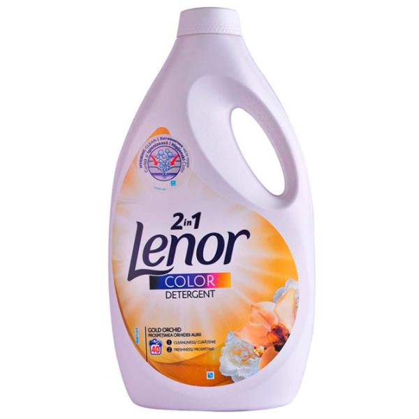 Gel de spălare Lenor Gold Orchid 2.2 kg 2.2l Număr spălări: 40 photo 1 Gel de spălare Lenor Gold Orchid 2.2 kg 2.2l Număr spălări: 40 photo 1