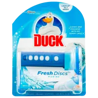 Soluție pentru toaletă Duck FRESH DISCS MARINE 22789624 pentru curăţare și împrospătare