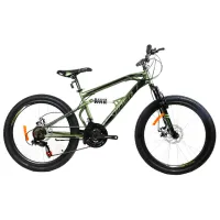 Bicicletă Stormer Jump 26" 14" Oțel/ Green Black
