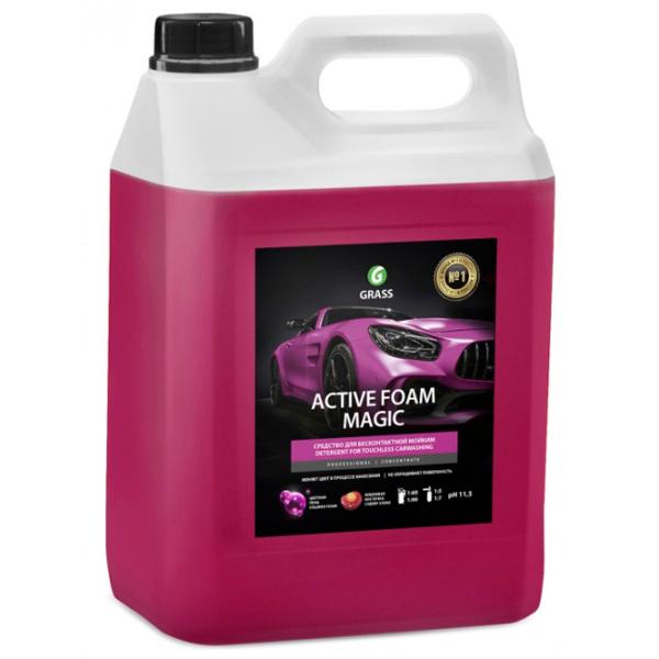 Автошампунь Grass Active Foam Magic кузов, стекло photo 1