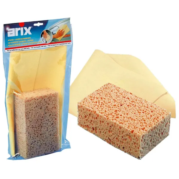 Салфетка Arix Auto Set 10504 Замша синтетическая (PVA)/ кузов, стекло photo 1
