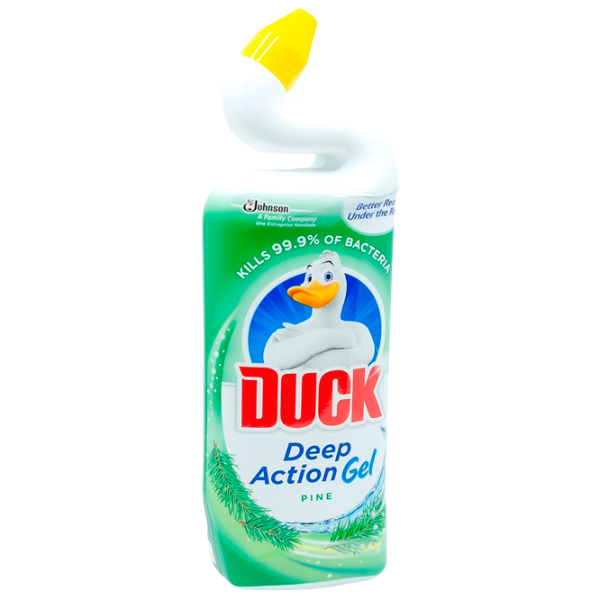 Soluție pentru toaletă Duck WC Lichid Pine 204625189 pentru dezinfecție, pentru albire, pentru curățare photo 1