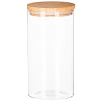 Ёмкость для хранения Ardesto AR1376BLR 0.76 л/ Бамбук/ Прозрачный
