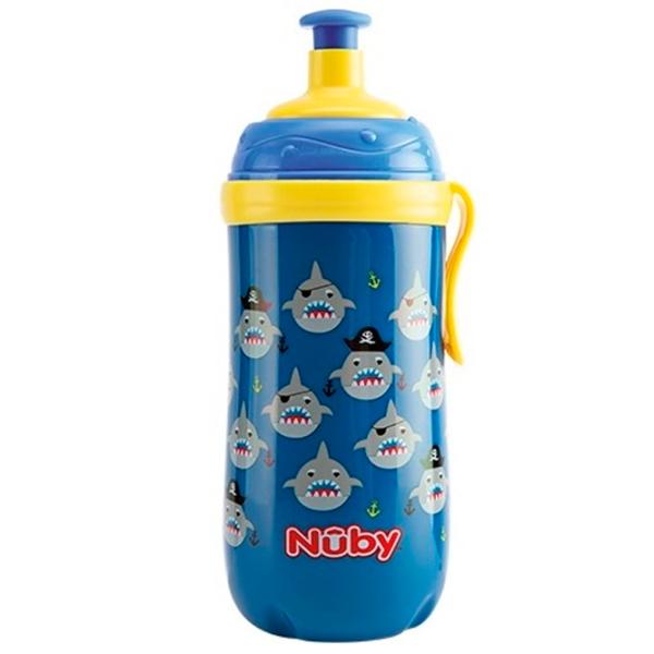 Sticluță cu pai Nuby NV0406012 240 ml 18 luni/ Polipropilenă/ Multicolor photo 1 Sticluță cu pai Nuby NV0406012 240 ml 18 luni/ Polipropilenă/ Multicolor photo 1