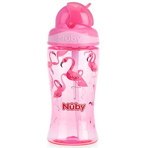 Sticluță cu pai Nuby NV0414022 360 ml 36 luni/ Tritan/ Multicolor photo 1 Sticluță cu pai Nuby NV0414022 360 ml 36 luni/ Tritan/ Multicolor photo 1