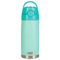 Sticluță cu pai Nuby NV0414026 300 ml 24 luni/ Oțel inoxidabil/ Multicolor