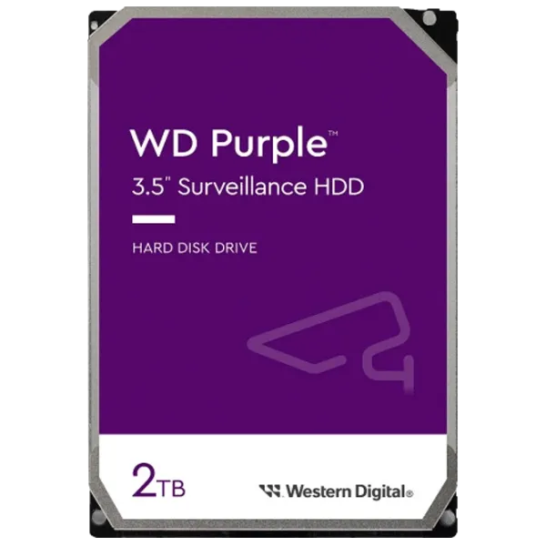 HDD Western Digital WD23PURZ 2 TB Silver photo 1