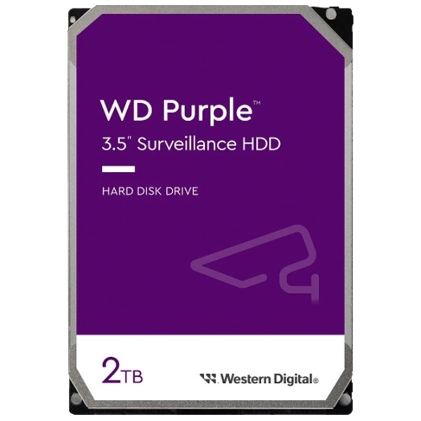 HDD Western Digital WD23PURZ 2 TB Silver photo 1