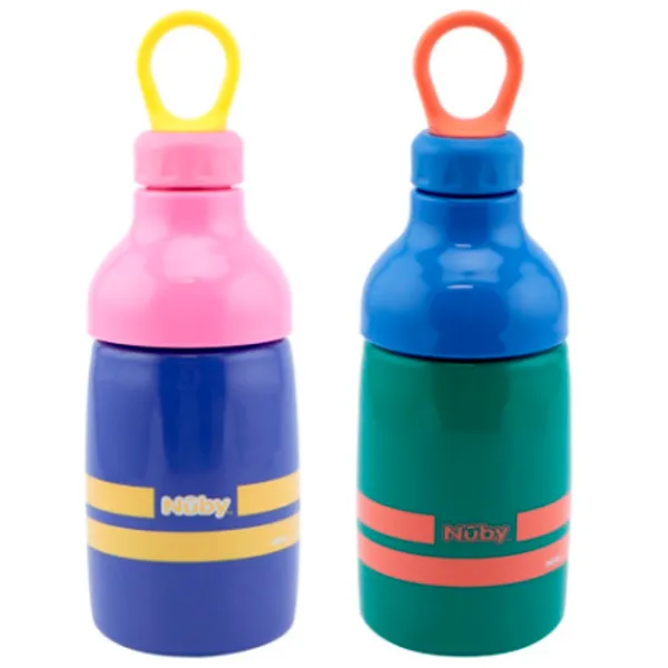 Sticluță Nuby NV04021 360 ml 48 luni/ Plastic/ Multicolor photo 1