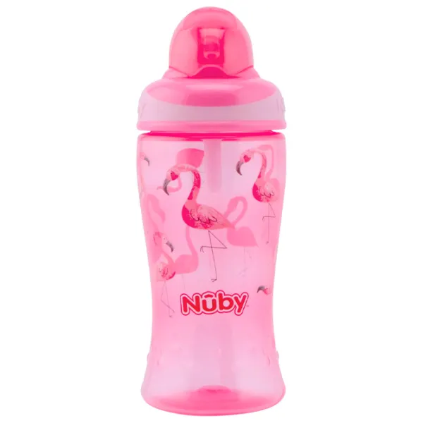Бутылочка с соломинкой Nuby NV04016 360 мл 12 месяцев/ Полипропилен/ Разноцветный photo 1 Бутылочка с соломинкой Nuby NV04016 360 мл 12 месяцев/ Полипропилен/ Разноцветный photo 1