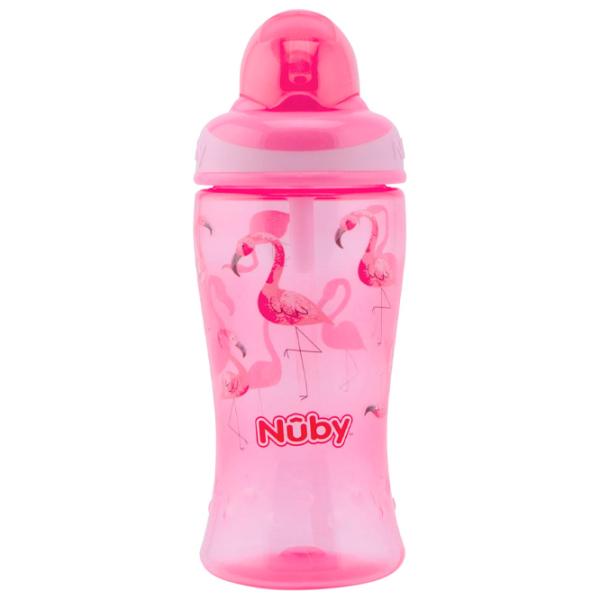 Бутылочка с соломинкой Nuby NV04016 360 мл 12 месяцев/ Полипропилен/ Разноцветный photo 1 Бутылочка с соломинкой Nuby NV04016 360 мл 12 месяцев/ Полипропилен/ Разноцветный photo 1