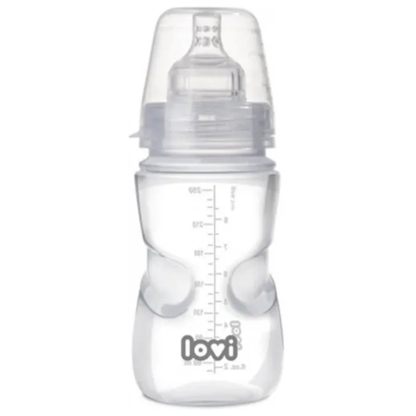 Biberon Lovi Super Vent Unisex/ 250 ml/ Transparent photo 1